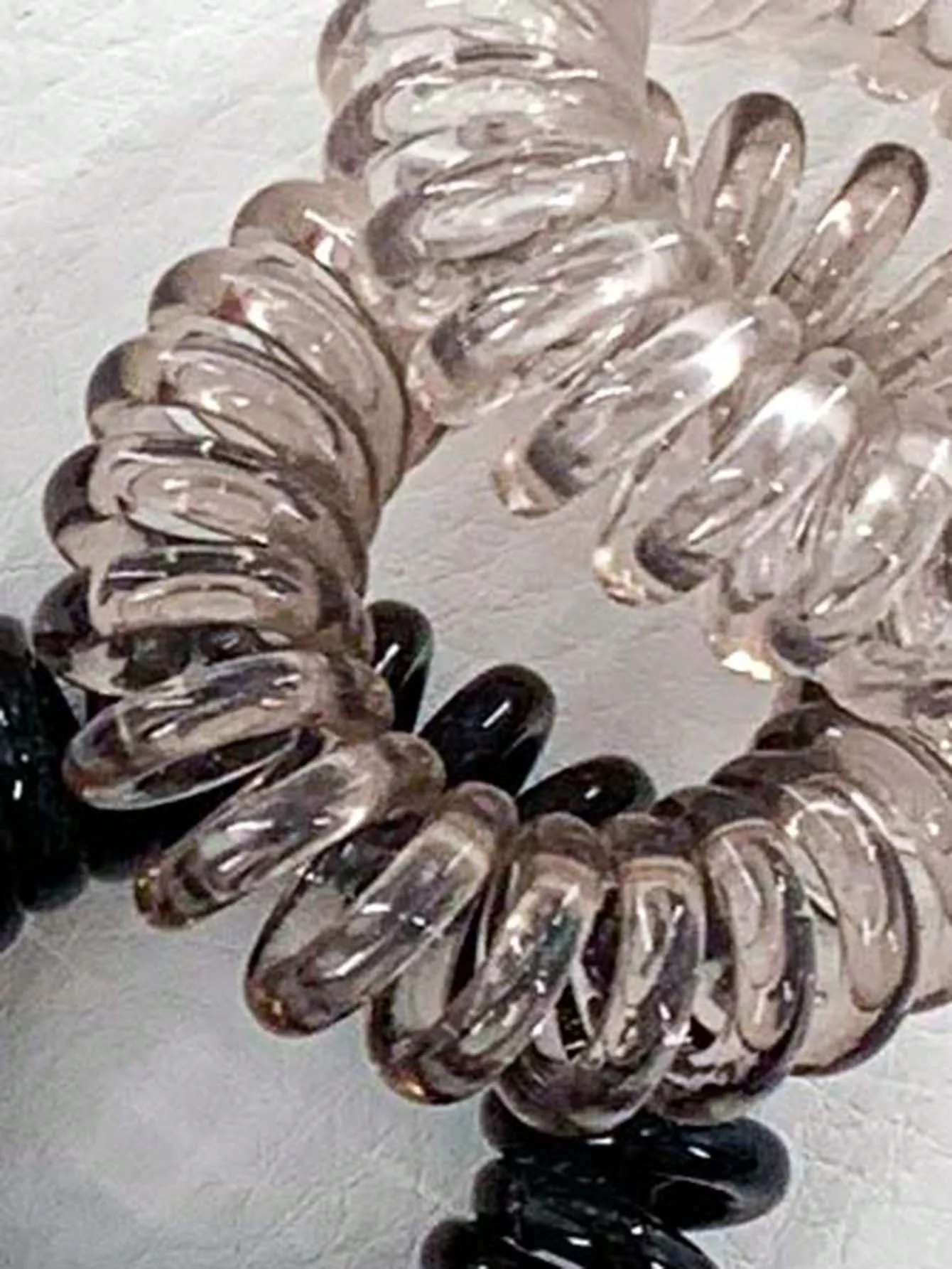 18pcs Plain Coil Wire Hair Tie - FD ⚡