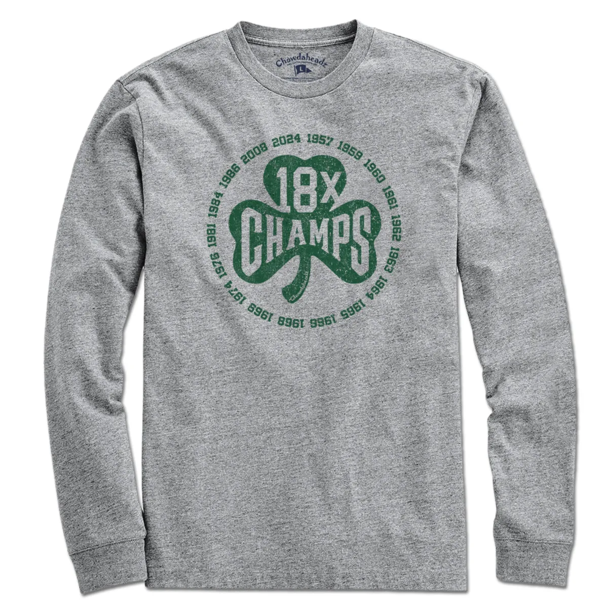 18x Boston Basketball Champions Shamrock T-Shirt