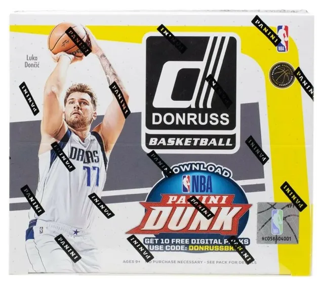 2021-22 Panini NBA Donruss Basketball Trading Card Retail Box