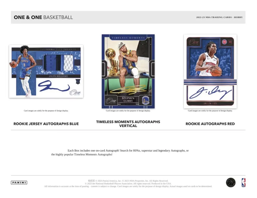 2022-23 Panini One and One Basketball Hobby