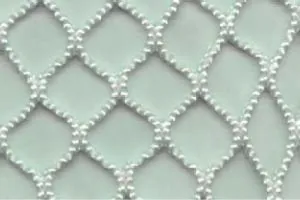 210/128 x 2in x 50md Rachel Knotless White Cargo Web (sold by the foot)