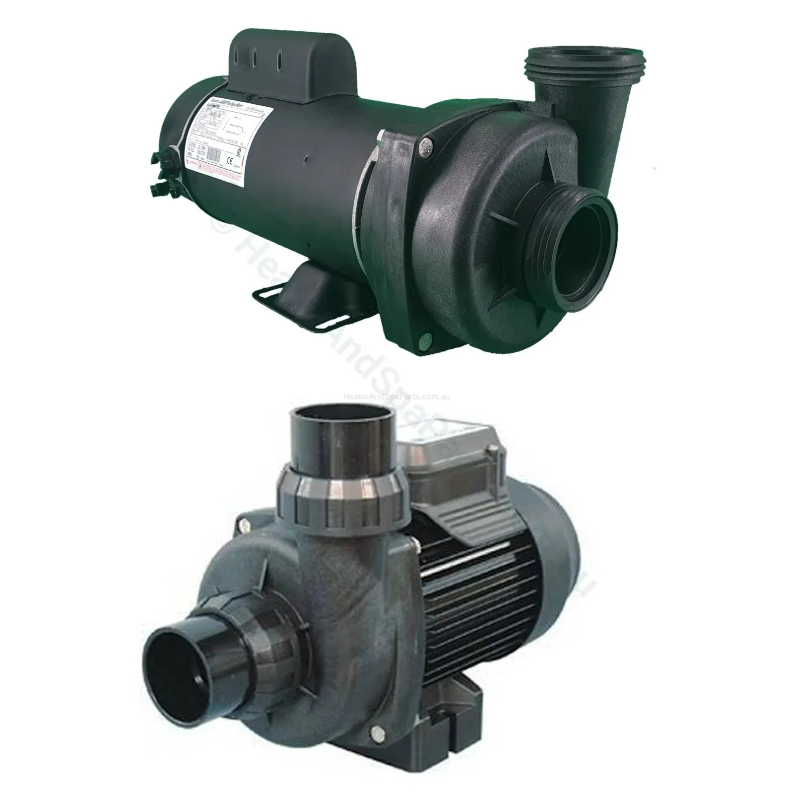 2.5 HP Maxi-flow Two Speed Spa Pump Replacement - Q6888 Q6808 - By Spatex