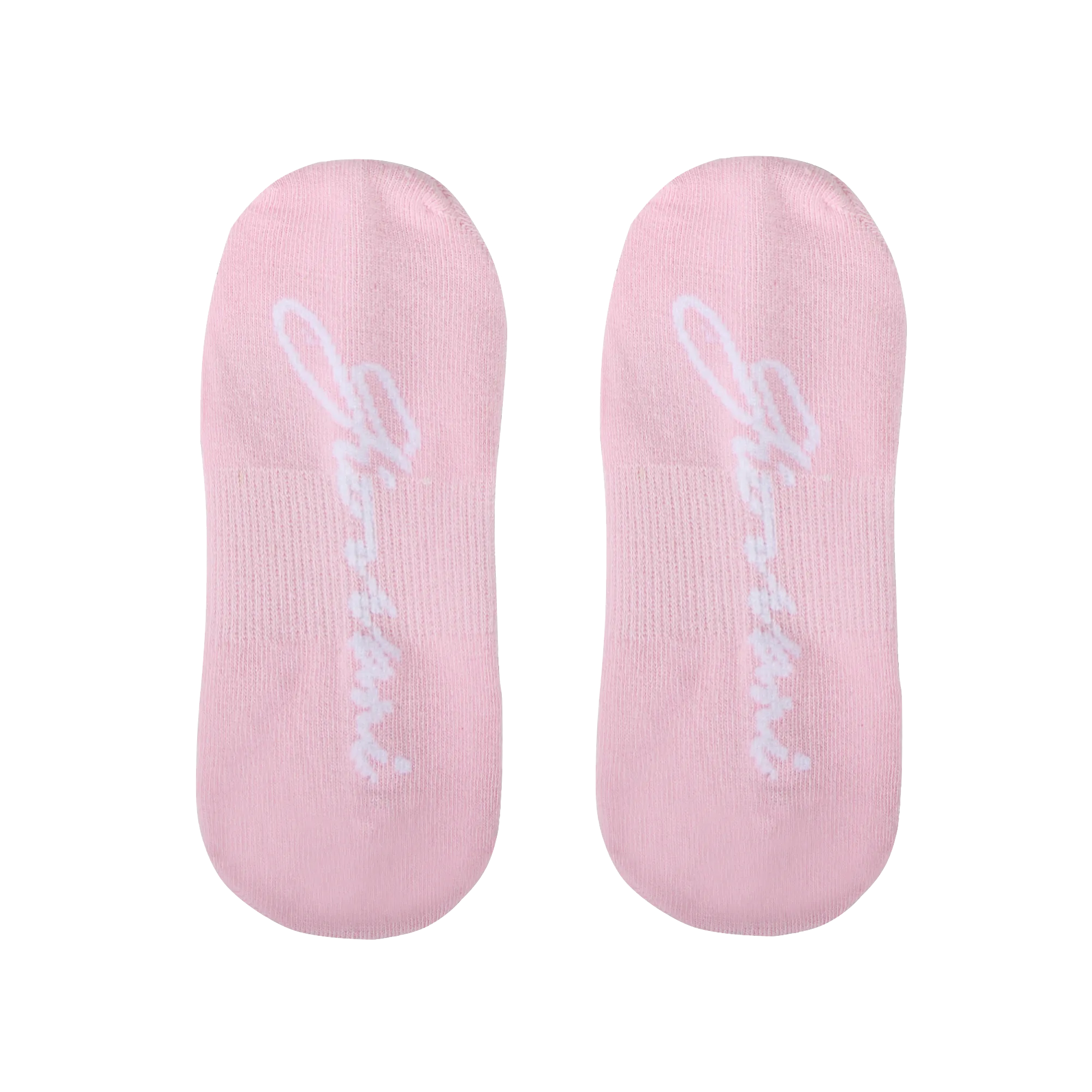 3 Pairs No-Show Socks - Pink