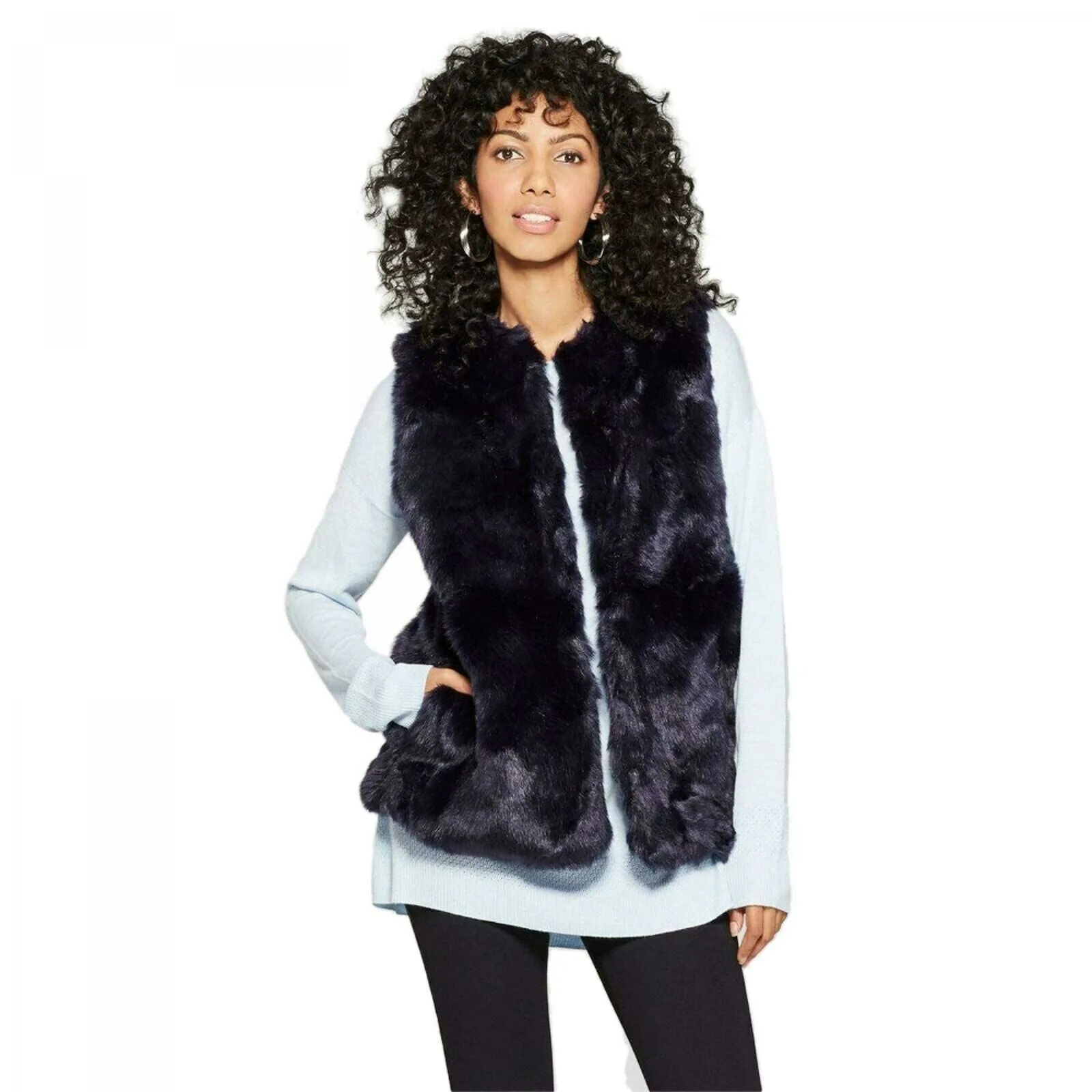 A New Day Women's Faux Fur Vest