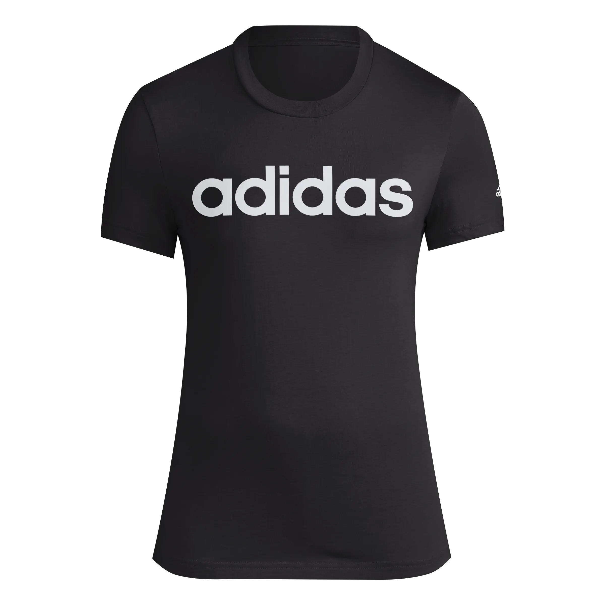 adidas Essentials Slim Logo Womens Tee