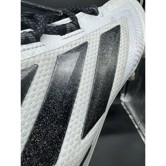 adidas Freak Carbon Mid White/Black Football Shoes (EG1312) Size 11 EUC