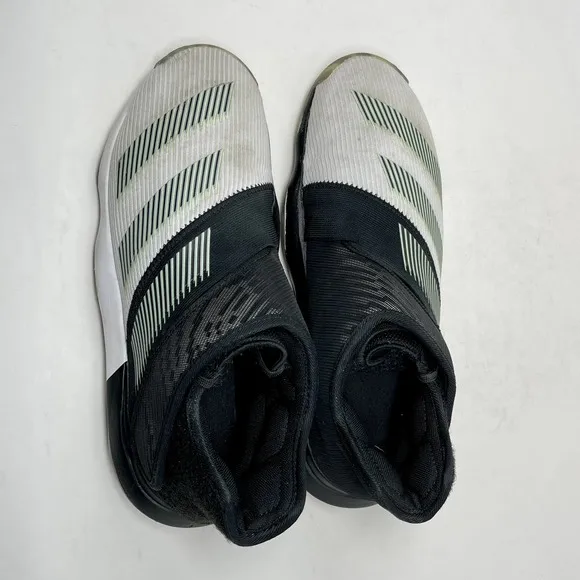 Adidas James Harden B/E 3 Basketball Shoes Black White Mens 7 S1163-14.79