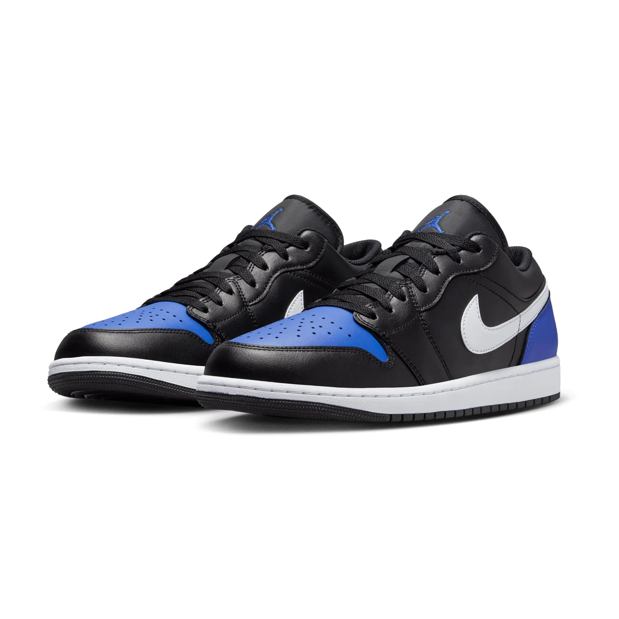 Air Jordan 1 Low Black/White/Game Royal 553558-042