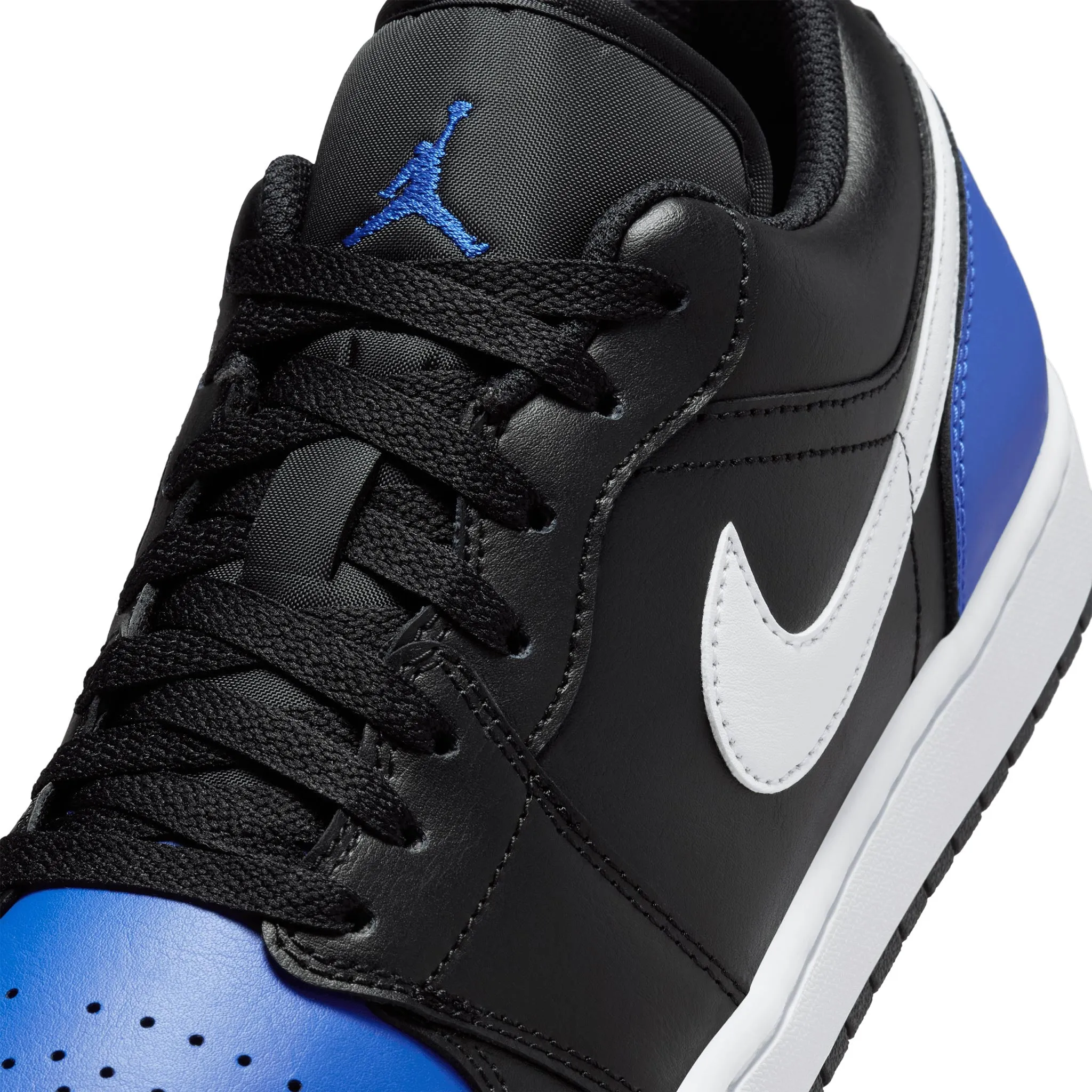 Air Jordan 1 Low Black/White/Game Royal 553558-042