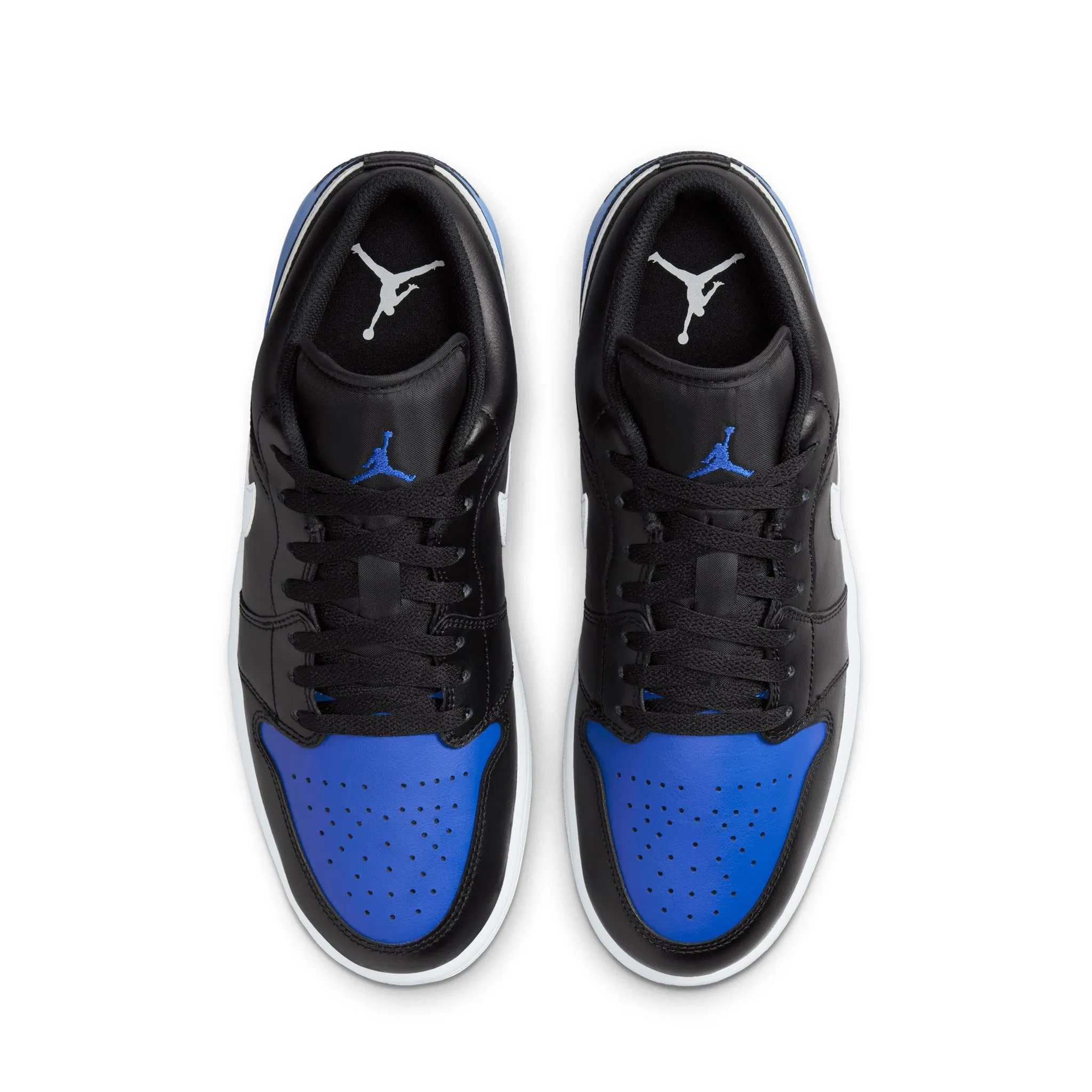 Air Jordan 1 Low Black/White/Game Royal 553558-042