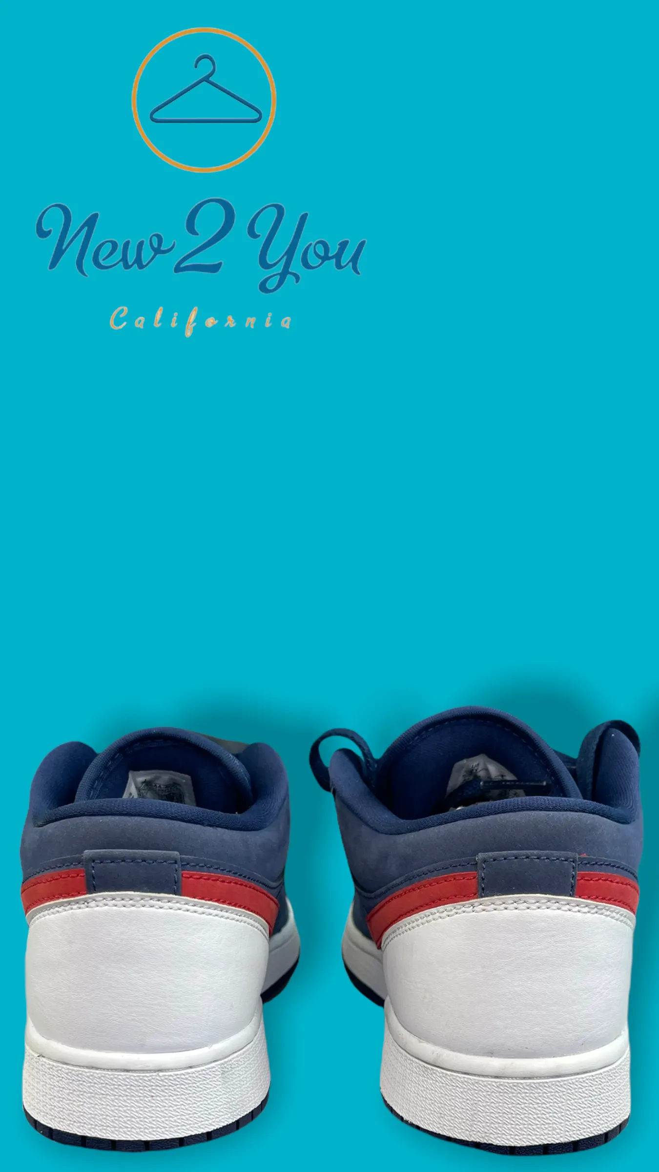 Air Jordan 1 Low GS 'USA'