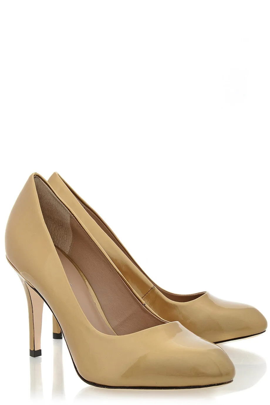 ALDITH Patent Desert Leather Pumps