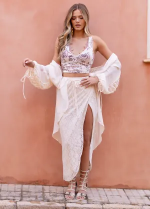 Anita Skirt in Cream