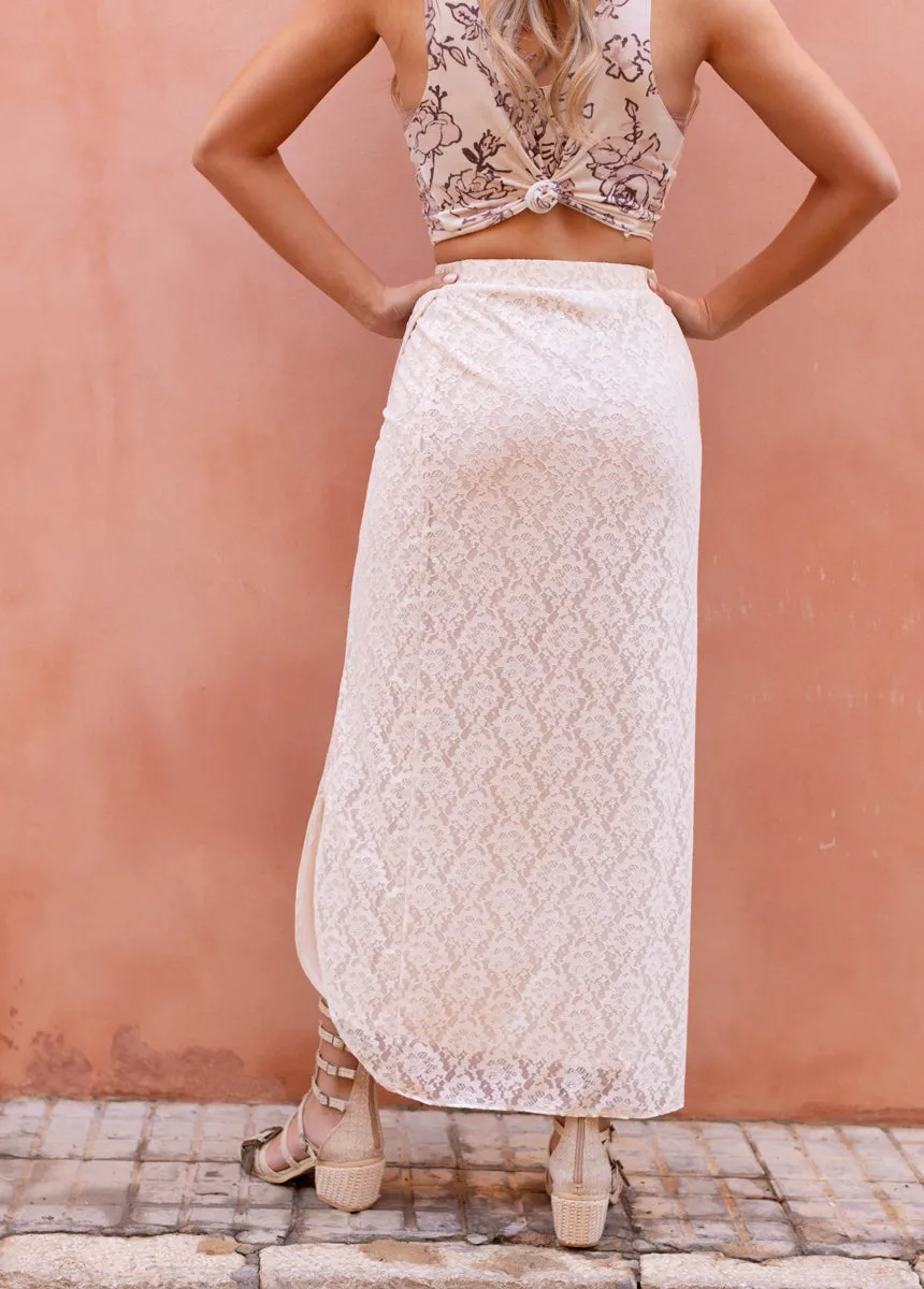 Anita Skirt in Cream