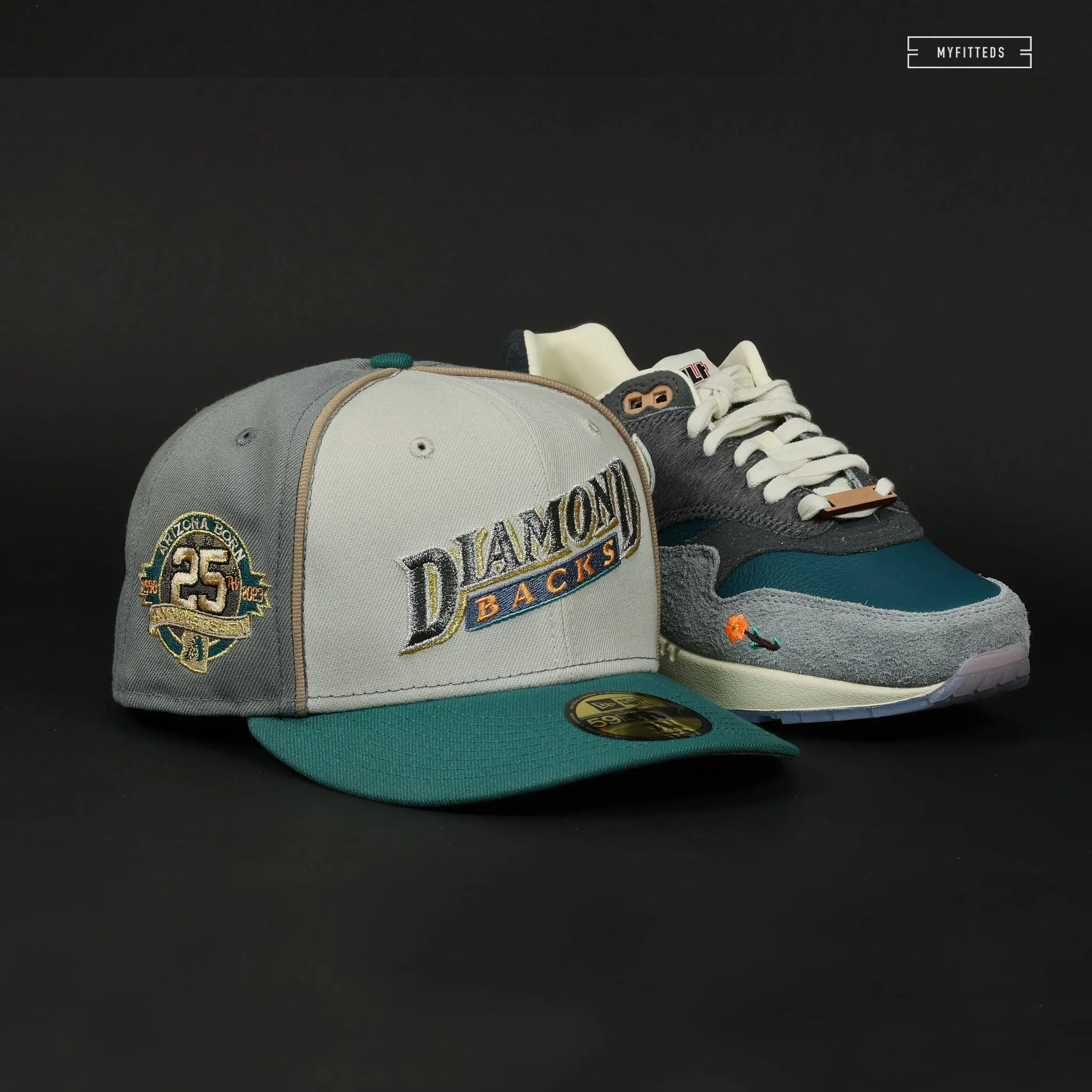 ARIZONA DIAMONDBACKS 25TH ANNIVERSARY "AIR MAX 1 KASINA WON-ANG" NEW ERA HAT