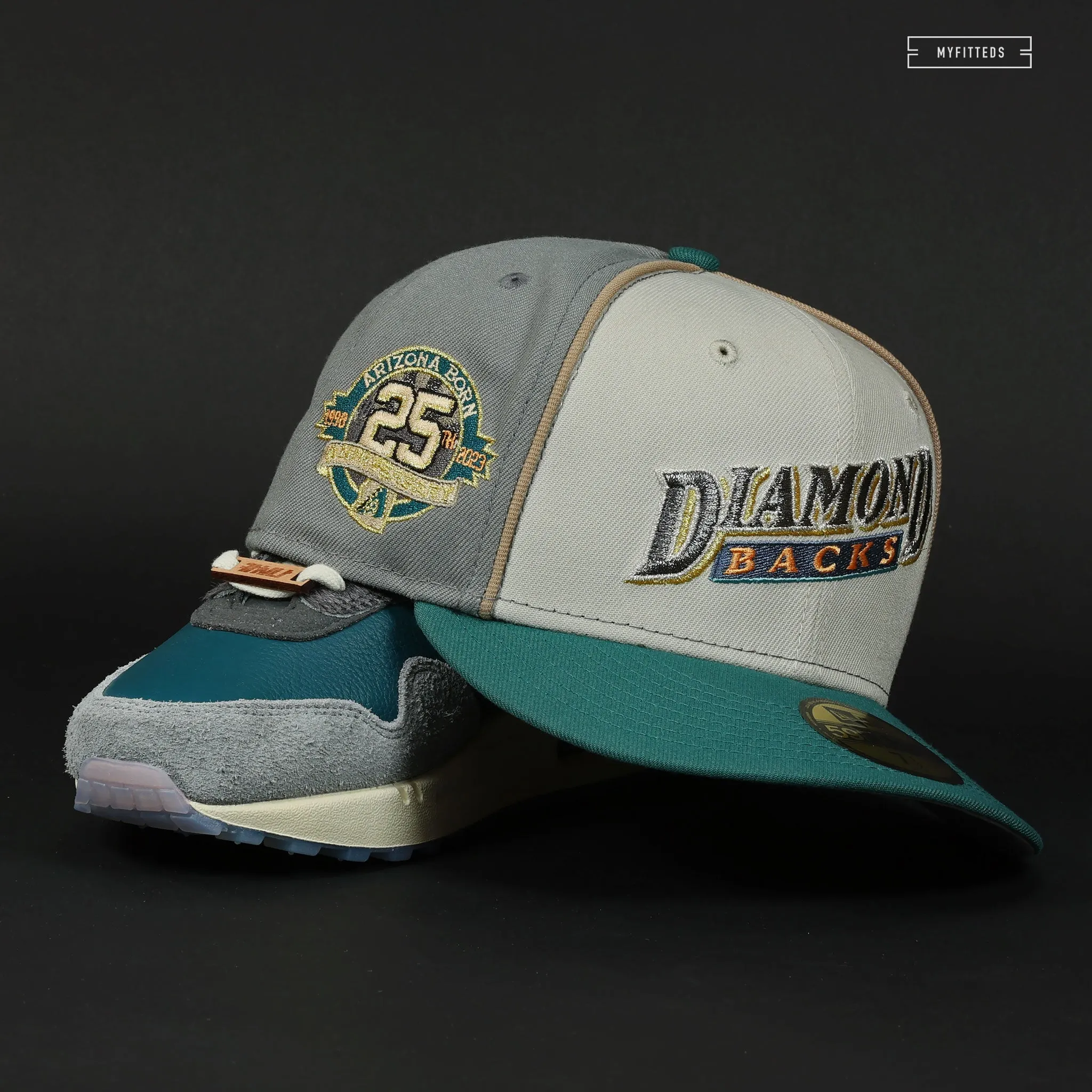 ARIZONA DIAMONDBACKS 25TH ANNIVERSARY "AIR MAX 1 KASINA WON-ANG" NEW ERA HAT