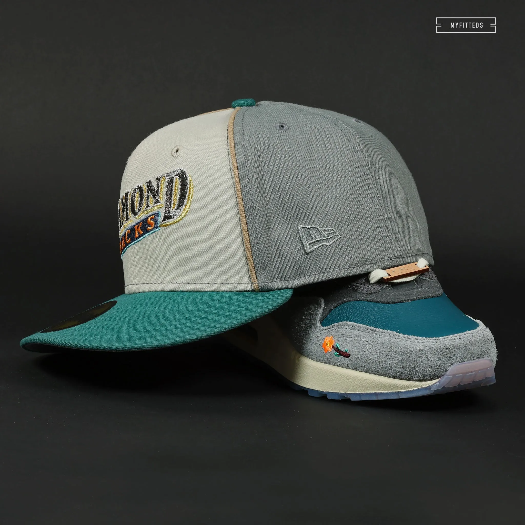 ARIZONA DIAMONDBACKS 25TH ANNIVERSARY "AIR MAX 1 KASINA WON-ANG" NEW ERA HAT