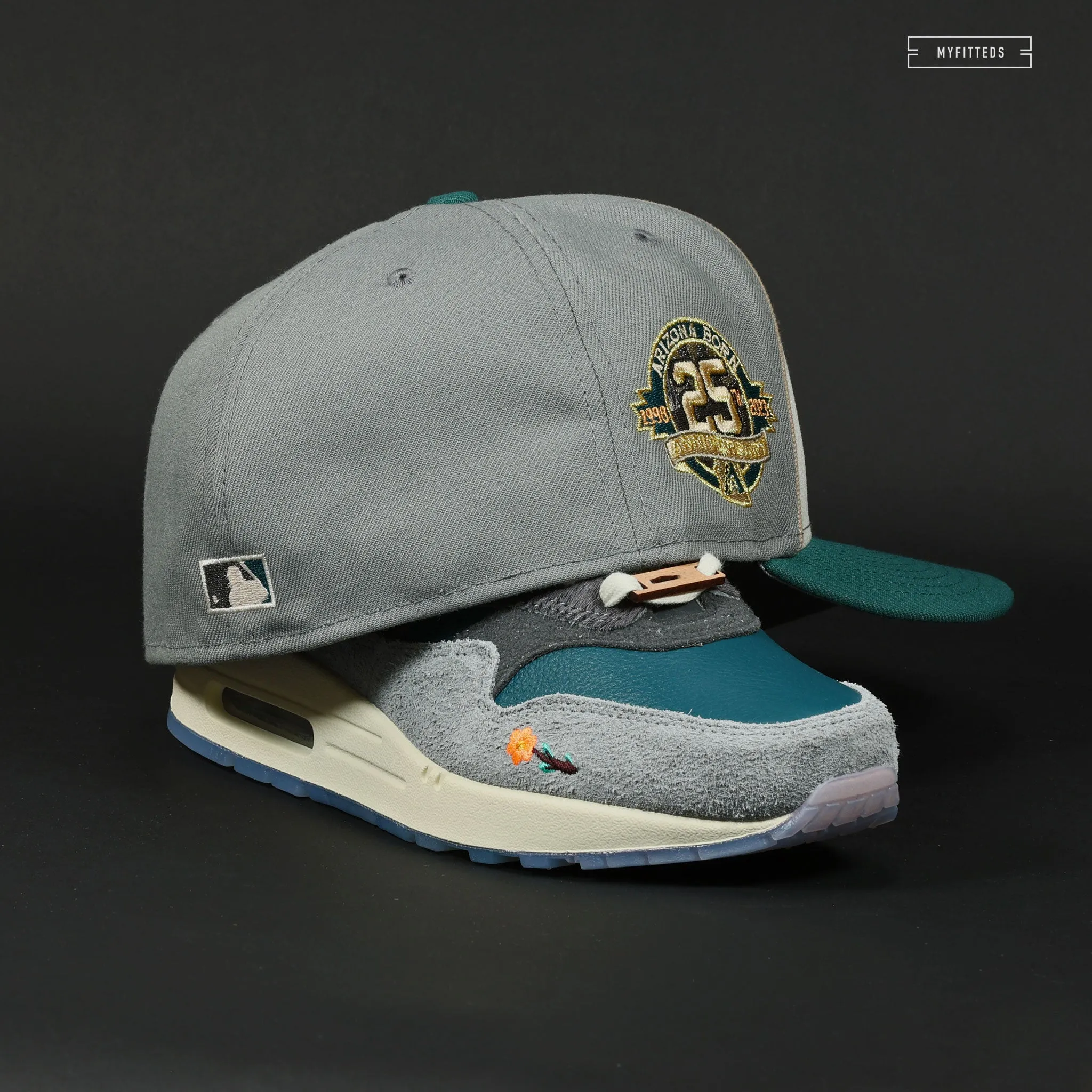 ARIZONA DIAMONDBACKS 25TH ANNIVERSARY "AIR MAX 1 KASINA WON-ANG" NEW ERA HAT