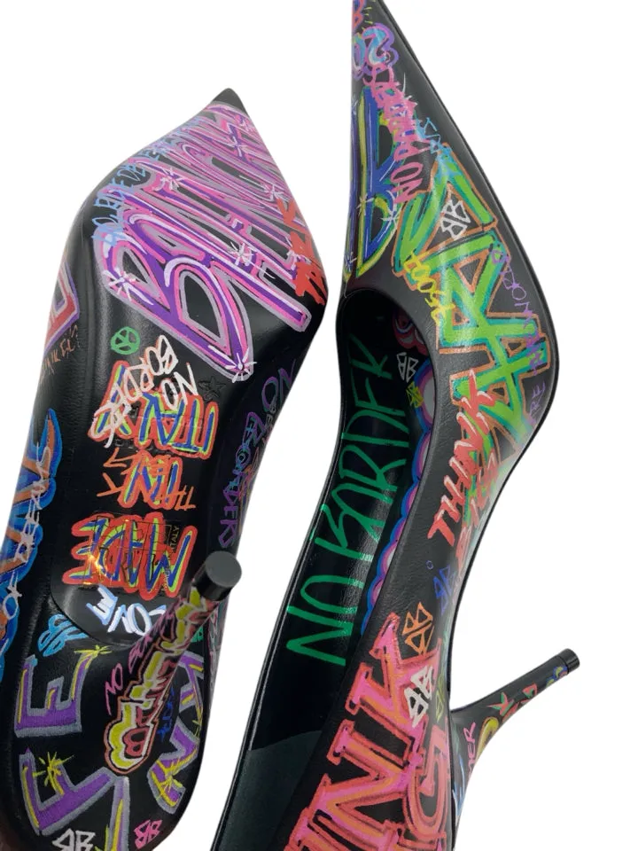 Balenciaga Graffiti Pumps Women's 37~ US 7