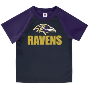 Baltimore Ravens Toddler Boys Short Sleeve Tee Shirt