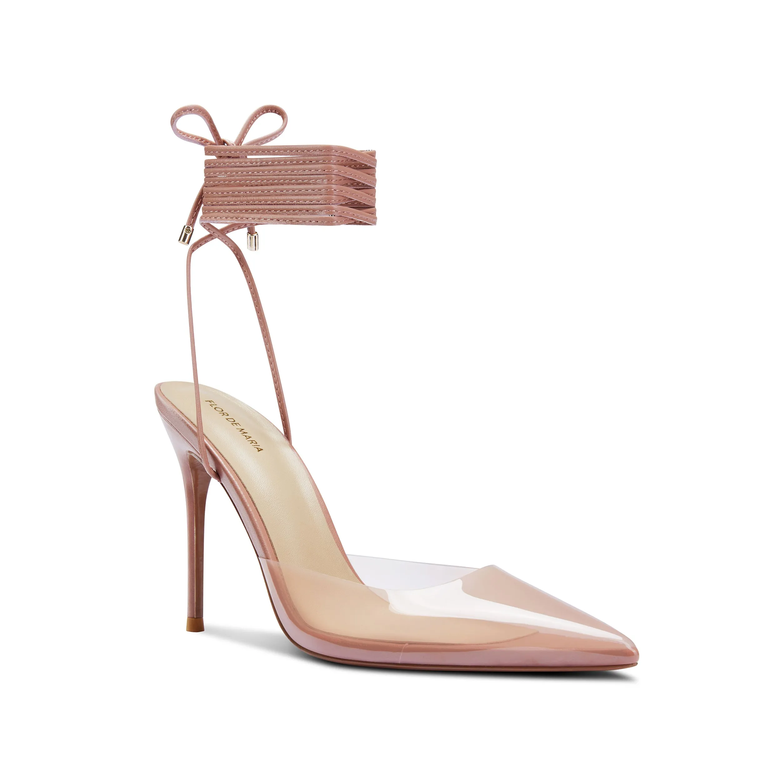Barby Nude Heeled Pump