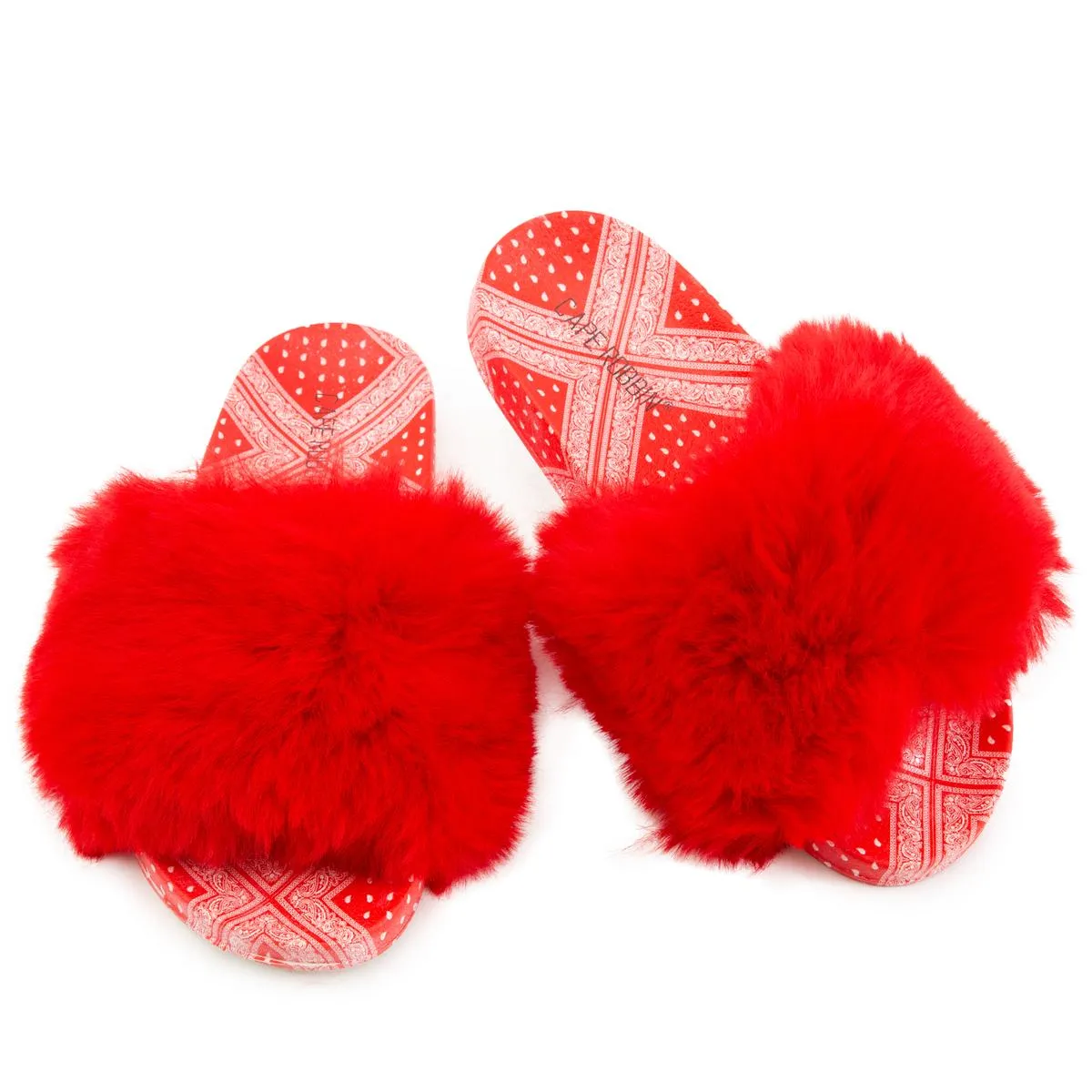 Bessie Fur Slides
