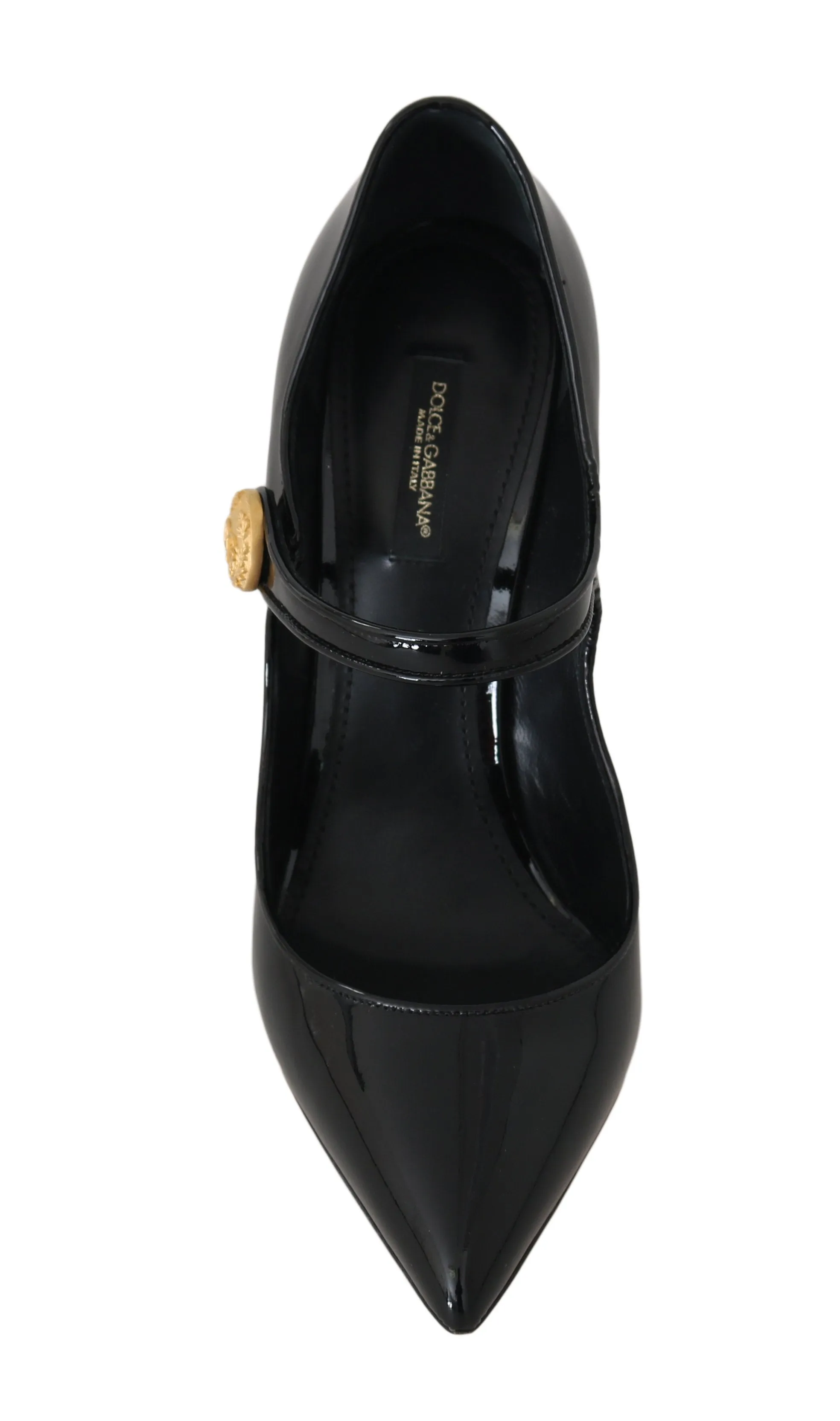 Black Patent Leather Bellucci