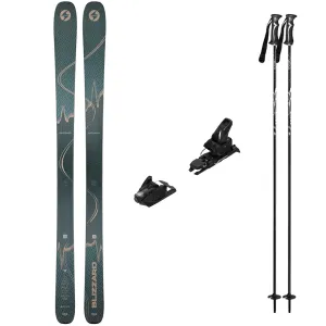 Blizzard Anomaly 94 Skis 2025 with Strive 14 2024 Mens Ski Package