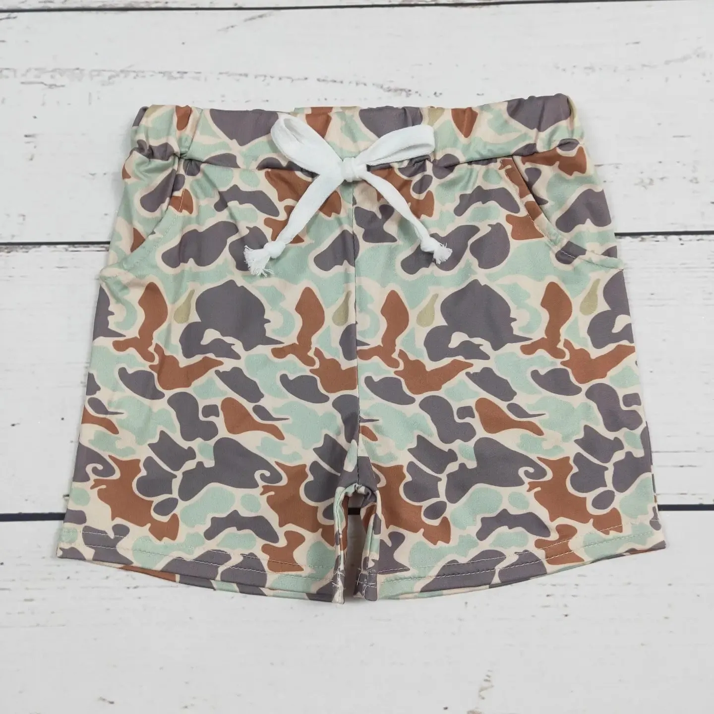 Boys Camo Shorts