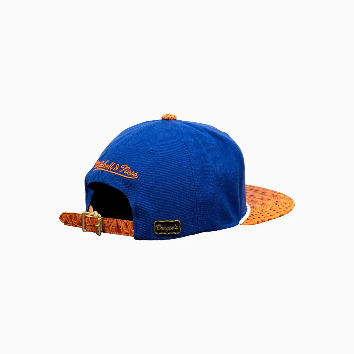 Breyer's Buck 50 New York Knicks Hat With Leather Visor