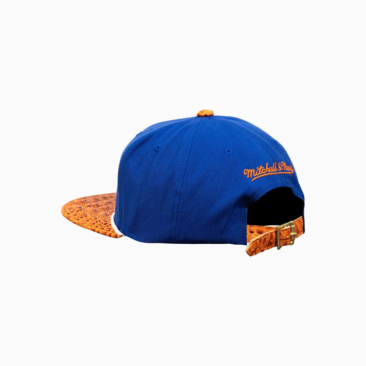 Breyer's Buck 50 New York Knicks Hat With Leather Visor