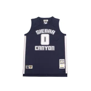 BRONNY JAMES HIGH SCHOOL BASKETBALL JERSEY (NAVY)