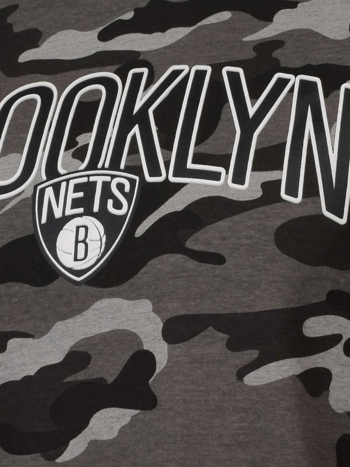 Brooklyn Nets Camo Print T-Shirt