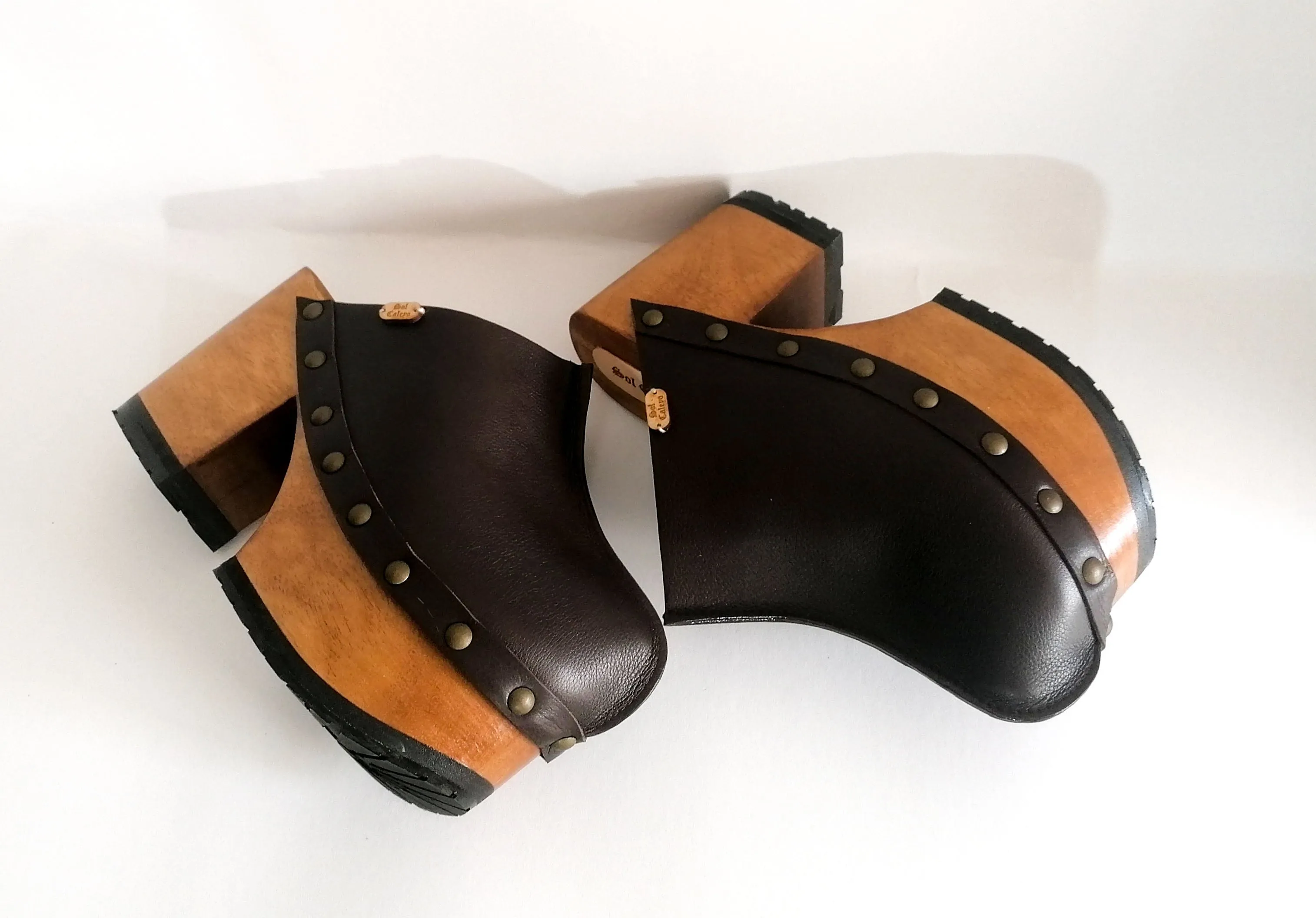 Brown California Clogs