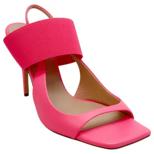 Bruno Frisoni Hot Pink Tonic Sling Heel Pumps