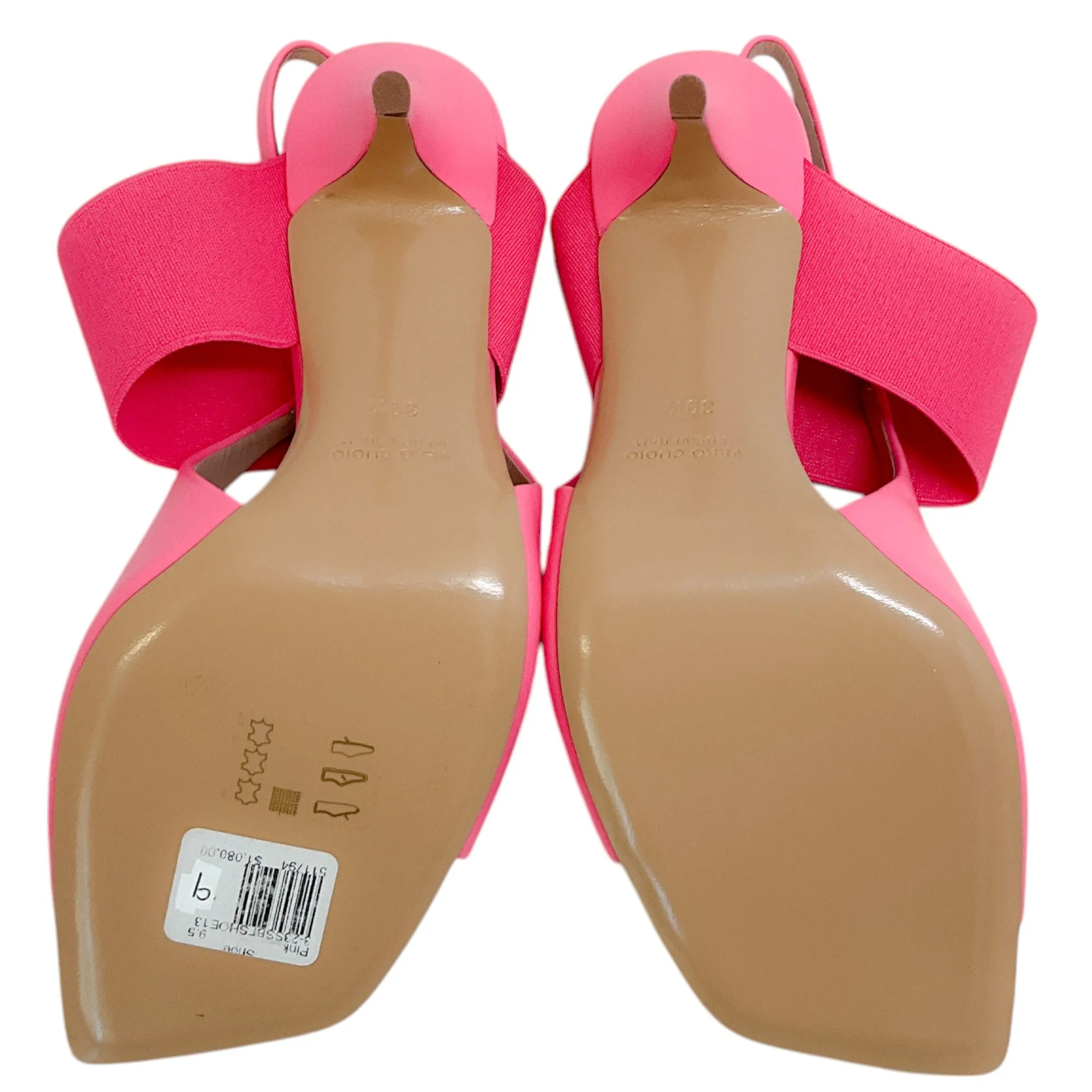 Bruno Frisoni Hot Pink Tonic Sling Heel Pumps