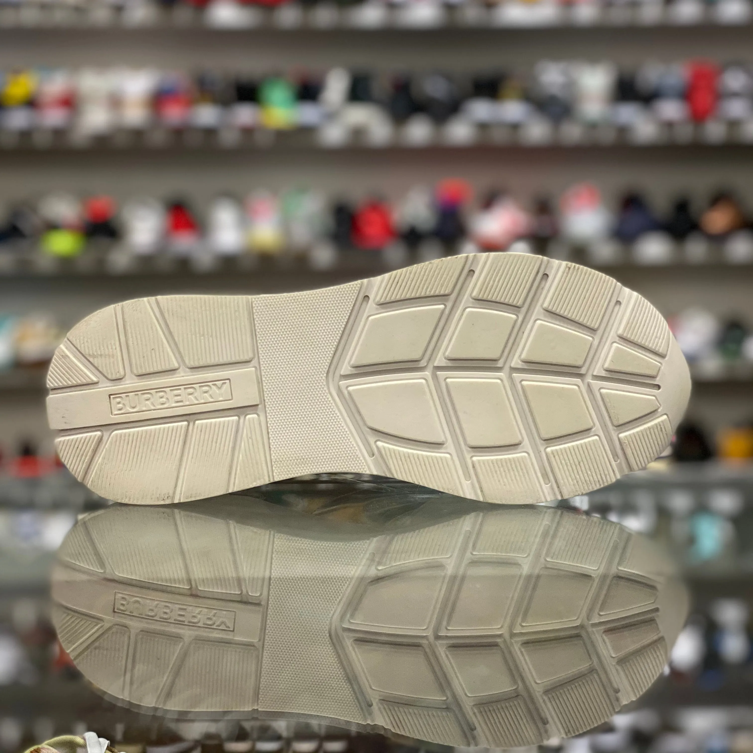 Burberry Low Top Sneaker “Chrome”