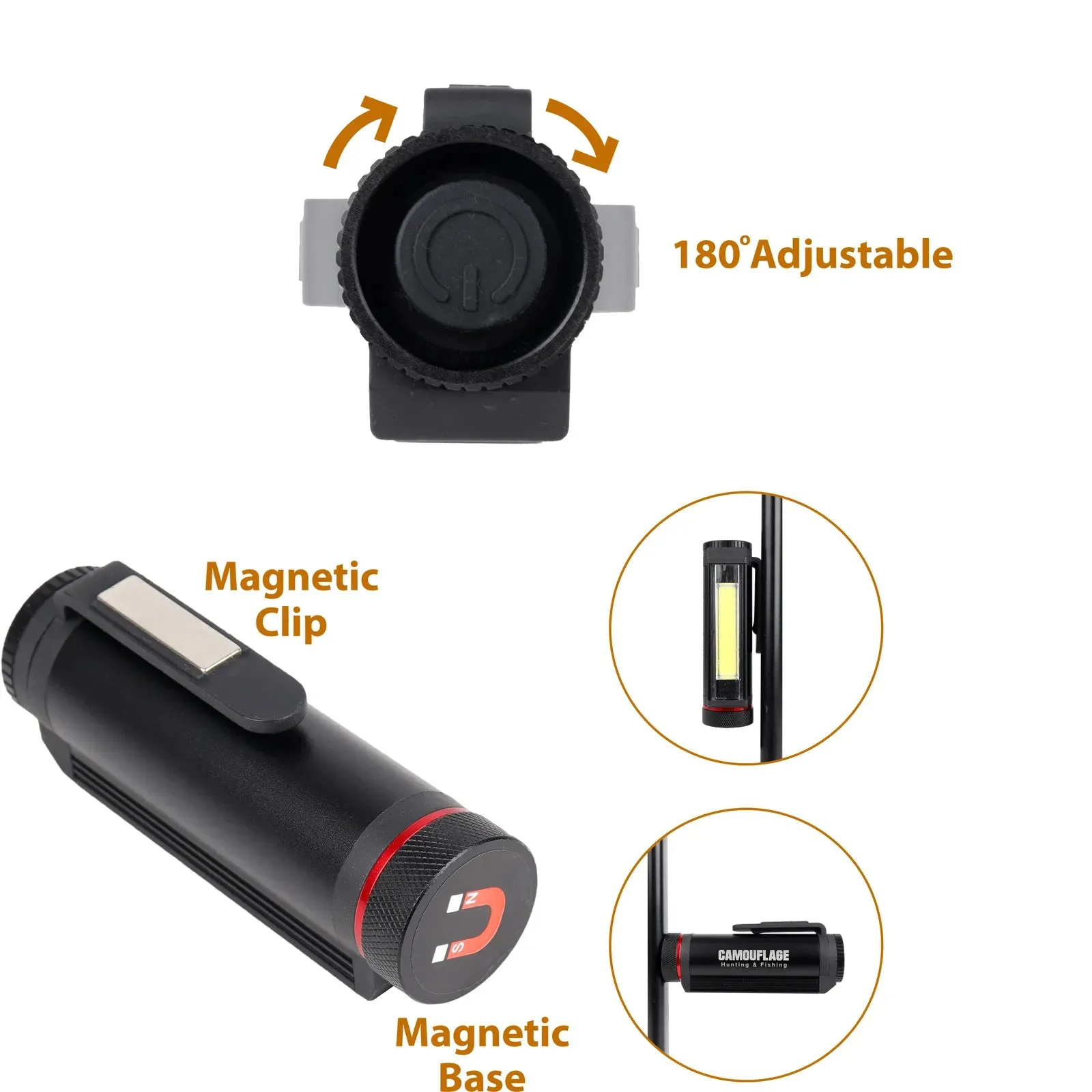Camouflage Cob Led Aluminum Latern