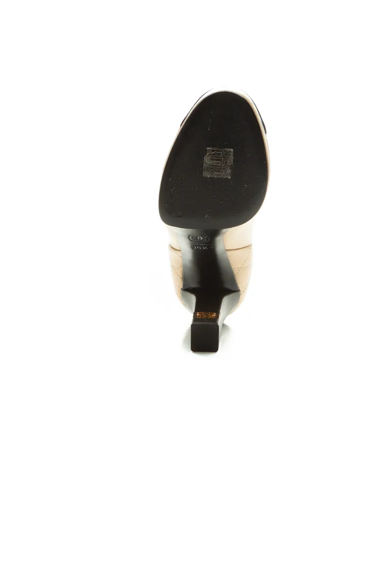 CC Cap Toe Platform Pumps - Size 36.5