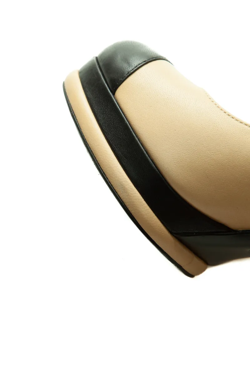 CC Cap Toe Platform Pumps - Size 36.5