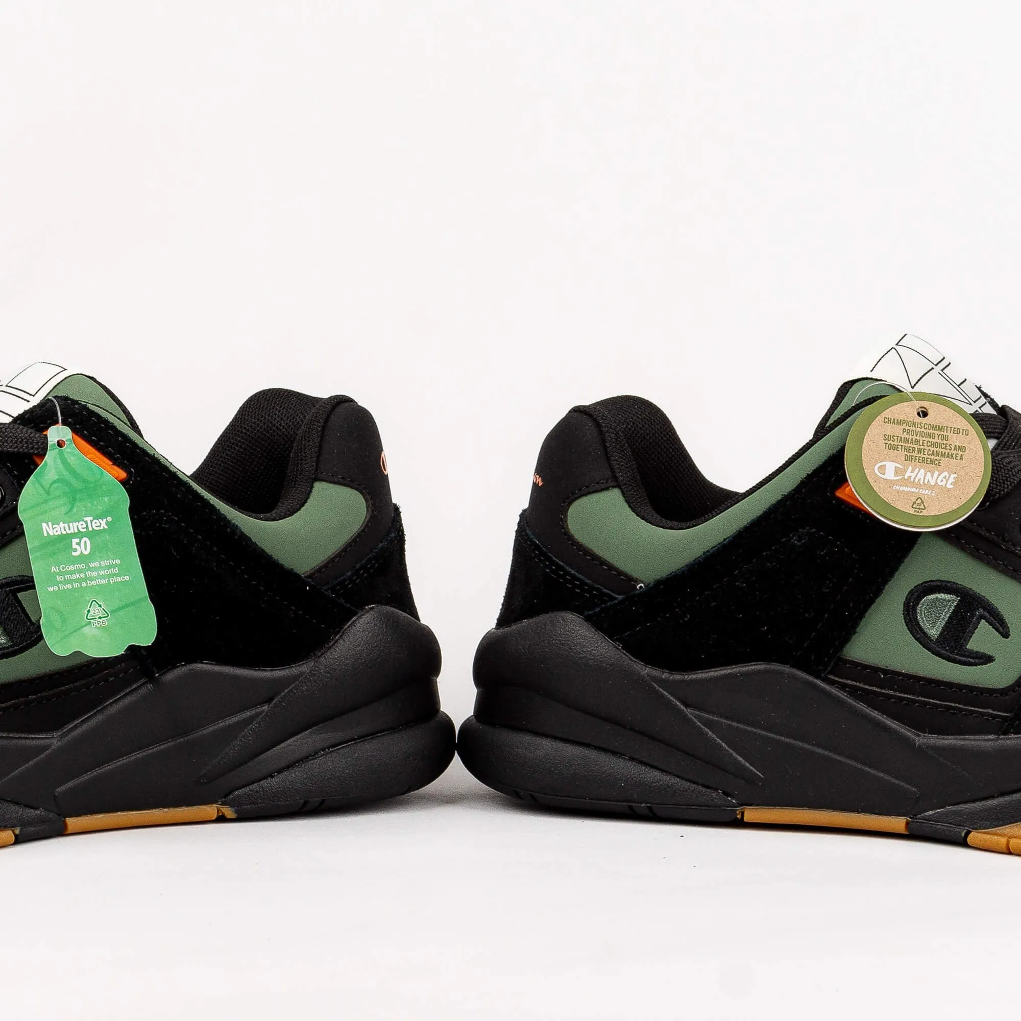 Champion Low Cut Shoe Z90 Skate Black/Green/Orange