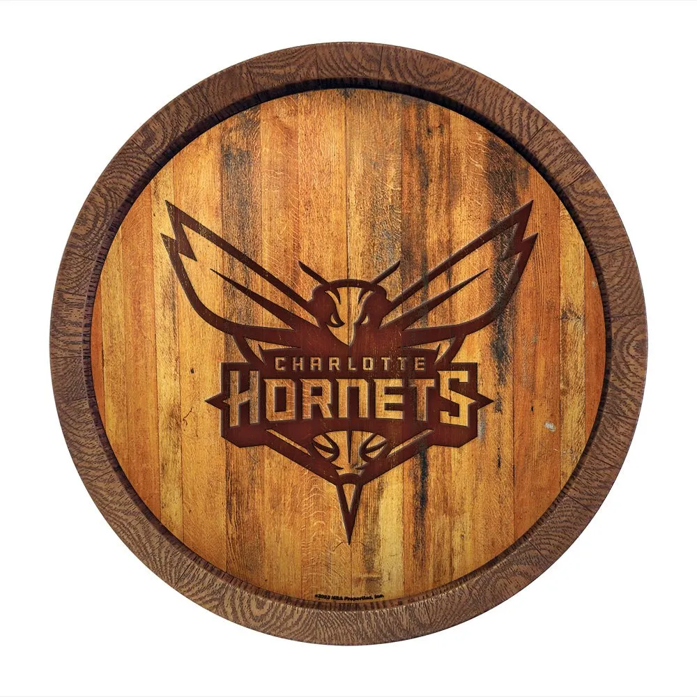 Charlotte Hornets: "Faux" Barrel Top Sign