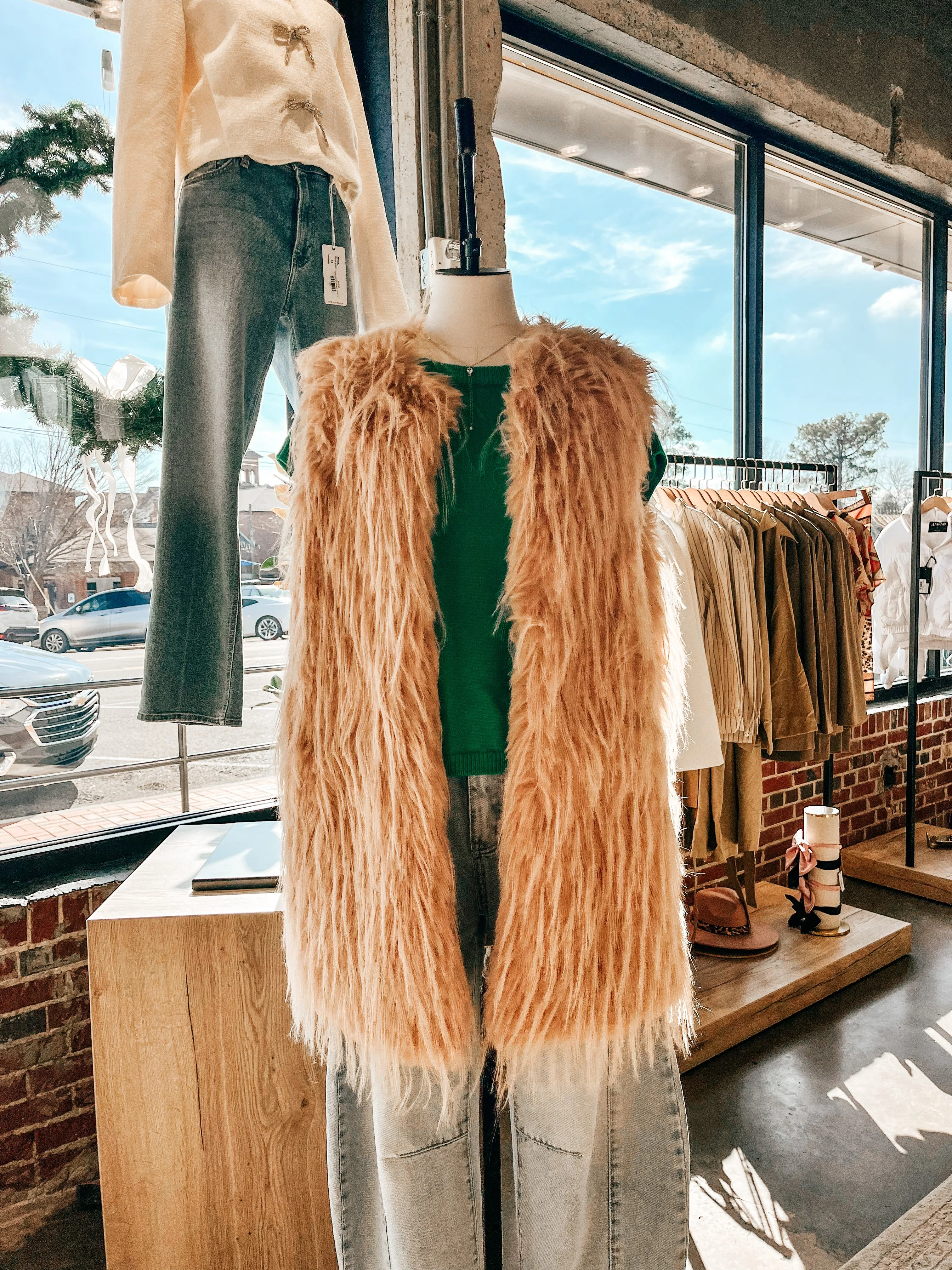 Clara Faux Fur Vest