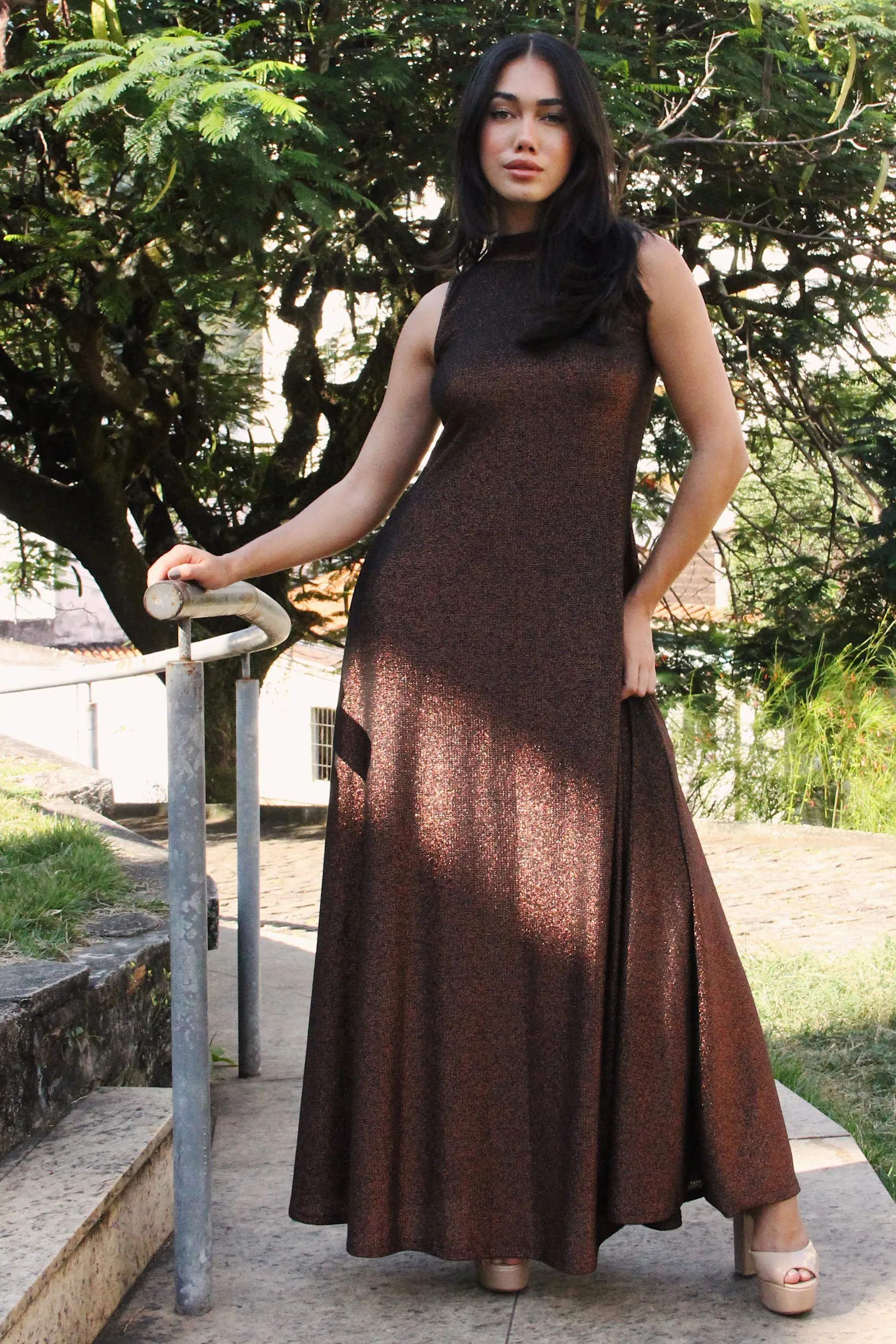 Classic Shimmer Dress
