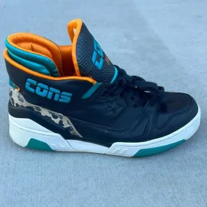 Converse ERX 260 basketball shoes MID Black/Teal Animal Pack DON C M 8.5 / W 10