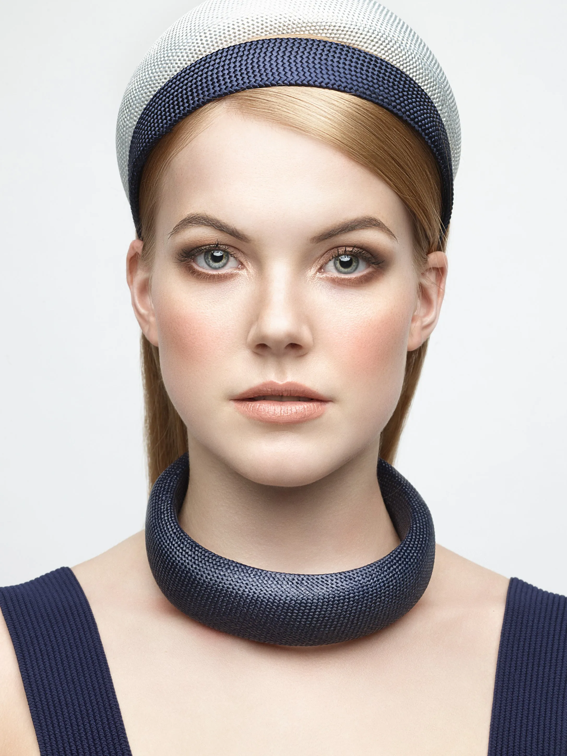 Cord 3 cm Navy Alice Band