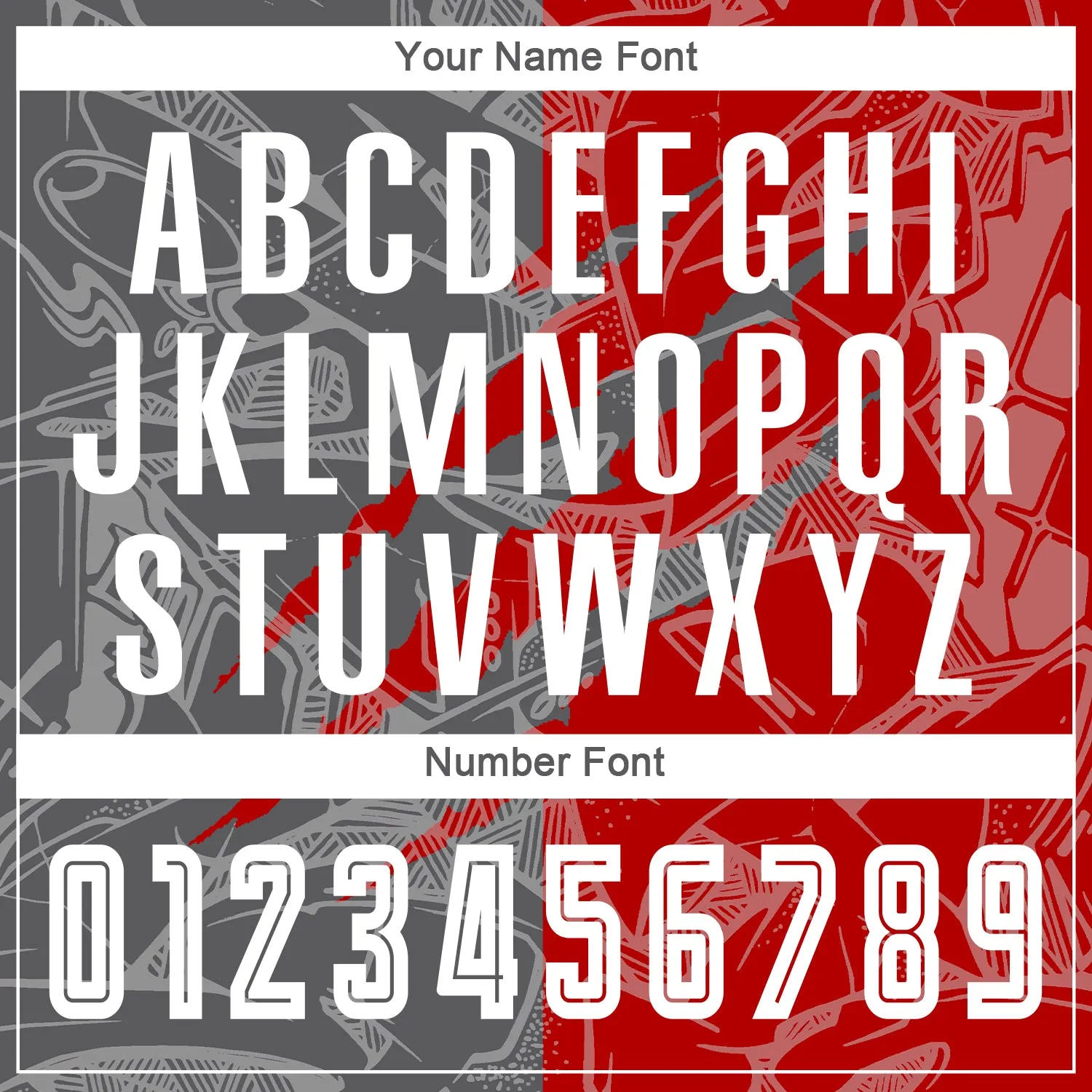 Custom Graffiti Pattern Red-Steel Gray Scratch Sublimation Soccer Uniform Jersey