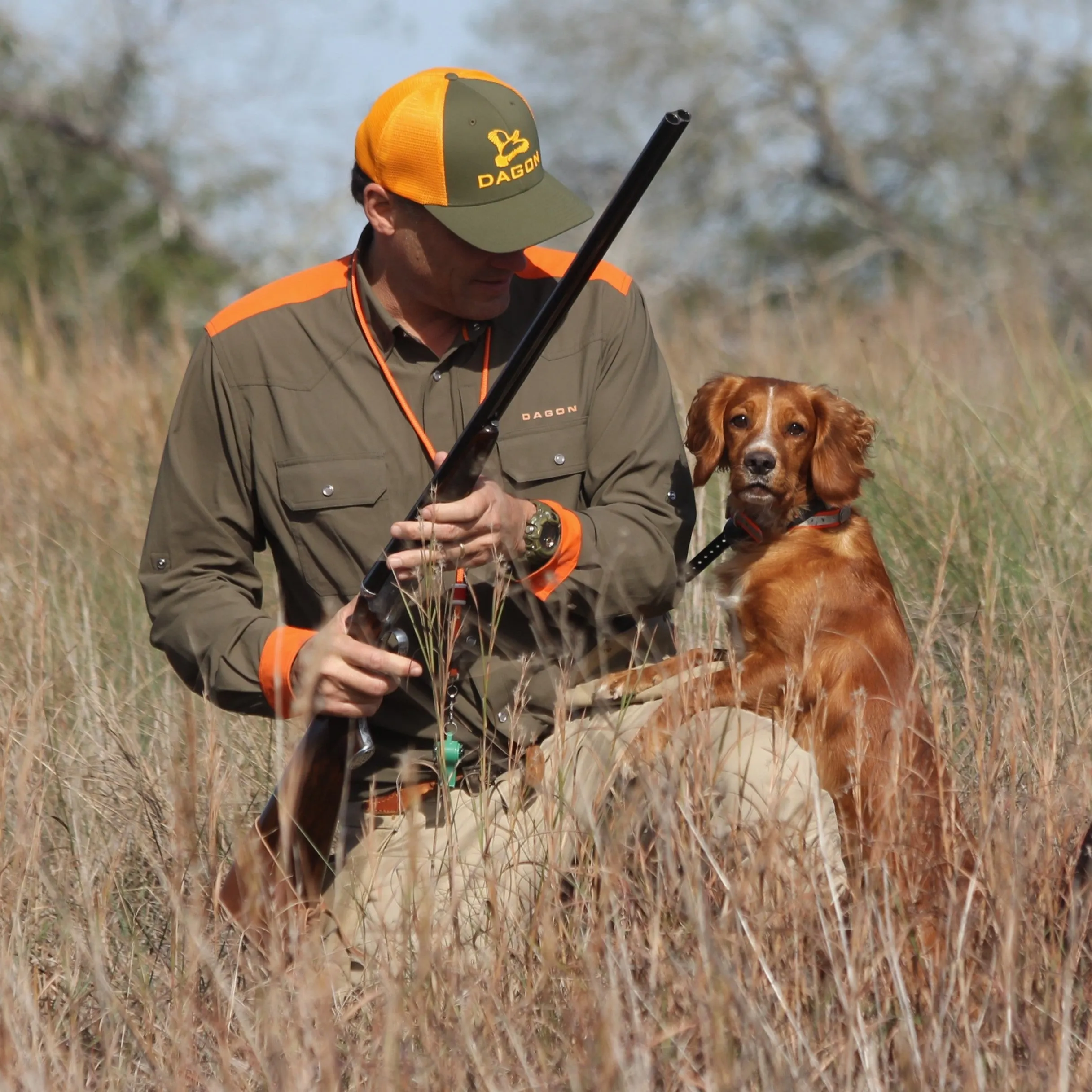 Dagon’s Sandsheet Series Upland Hunting Shirt- Live Oak Green