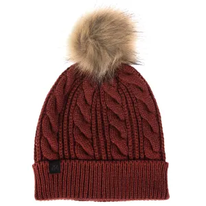 Daylight Women's Pom Beanie - Maroon
