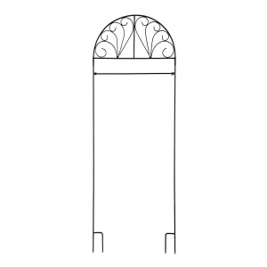 Decorative Swirls Garden Flag Arbor Stand,20193
